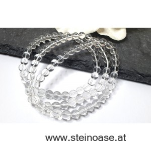 Armband Bergkristall 6mm